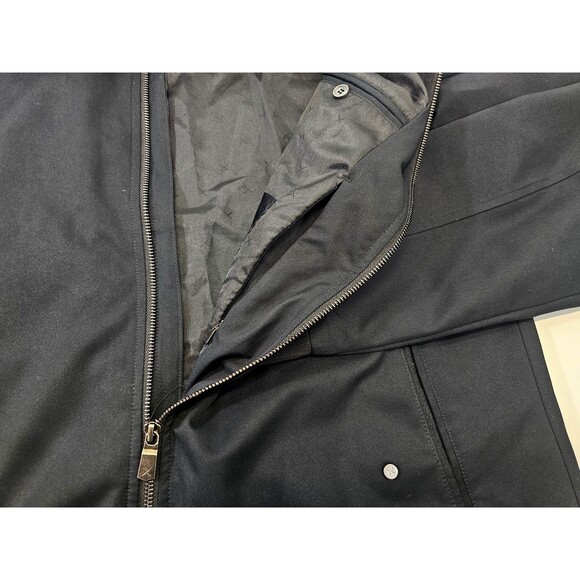 Cuts XXL Legacy Bomber Jacket Black Softshell Signature Fit Coat Zip Up EUC - Picture 2 of 9